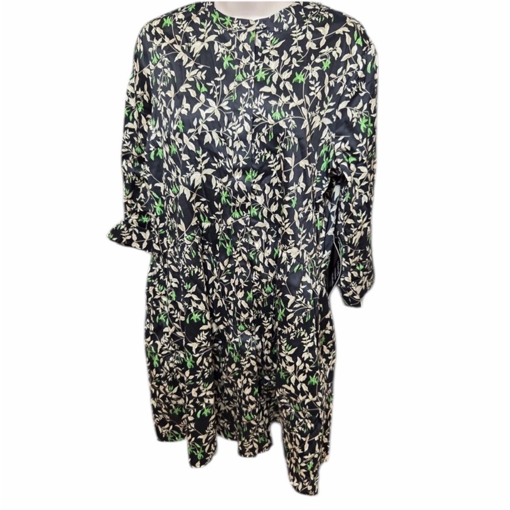 NWT TUCKERNUCK Verdant Iris Royal Shirt Dress Women’s Medium 6331 - Picture 4 of 10